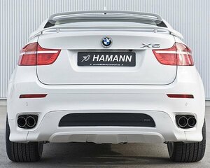 HAMANN BMW X6 E71 リアマフラー ○○ 　○○　35i