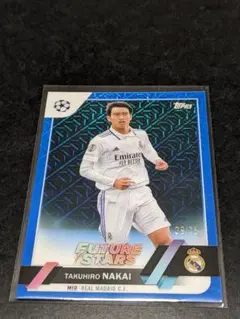 topps uefa japan edition 中井卓大 75シリ