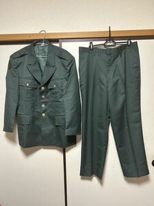 陸上自衛隊　冬服　陸　曹士用　5E 91式制服　　　上下セット　2009年　陸自　戦闘装着セット　ミリタリー　自衛隊