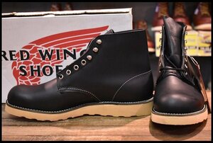 【10D 箱付 DEAD 羽タグ 00年】レッドウィング 8165 アイリッシュセッター 黒 ブラッククローム プレーントゥ ブーツ redwing HOPESMORE