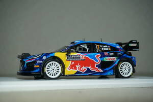 1/43 ライトポッド ルーべ モンテ spark Ford Puma Rally 1 #7 Loubet 2023 WRC Monte M-sport フォード プーマ ラリー1 WRT hybrid