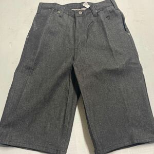 W32 デニム 未使用品 BEN DAVIS 90~00年代 ORIGINAL BENS ブラック DENIM SHORTS ベンデイビス デニム 2