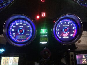 ELメーター　CB1300　SC40　白　ホンダ　240km