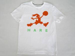 JORDAN ジョーダン HARE バックスバニー Tシャツ L(小さめ) 難あり LOONEY TUNES