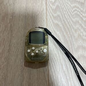 SONY ソニー Pocket Station ポケットステーション SCPH-4000 クリア 透明 ゲーム 