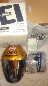 SHOEI ヘルメット J-FORCE３ 限定色　チャンピオンゴールド 【Lサイズ】