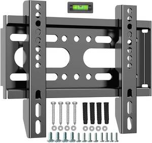 ASMXQY テレビ壁掛け金具 薄型 14-42インチ対応 固定式 耐荷重25kg LCD LED 液晶テレビモニター用 汎用TV