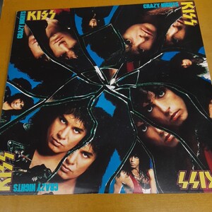 国内LP美盤/キッス KISS クレイジーナイト / CRAZY NIGHTS/KKISSヒストリー解説付