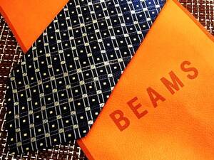 ・ω・ ★SALE/0739★【ＢＥＡＭＳ】ビームス【四角】ネクタイ♪