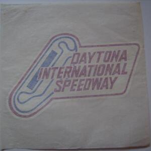 ビンテージ Rat’s Hole アイロンプリント DAYTONA SPPEDWAY