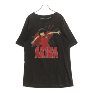 ヴィンテージ 90s AKIRA 1988 TETSUO FASHION VICTIM TEE アキラ ファッションヴィクティム 両面プリント半袖Tシャツ カットソー ブラック