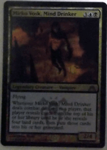 MTG/英語/foil/Mirko Vosk,Mind Drinker(精神を飲む者、ミルコ・ヴォスク)/ドラゴンの迷路/レア