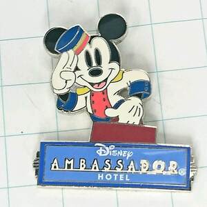 送料無料)ミッキーマウス アンバサダーホテル TDL ディズニー ピンバッジ PINS ピンズ A06139