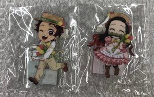 ★内袋未開封 炭治郎 禰豆子セット 鬼滅の刃 ufotable cafe ピクニックイベント ランダムアクリルスタンド グッズb