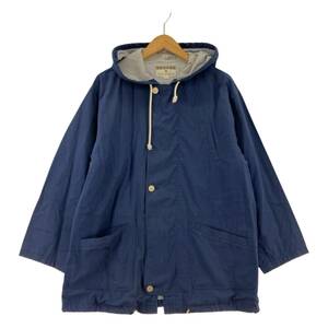 THE SCOTCH HOUSE スコッチハウス ドローコード フード コート size160A/ネイビー