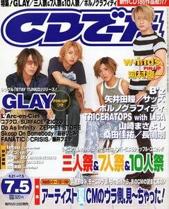 CDでーた　2001年　vol.13　No.12　表紙：ＧＬＡＹ