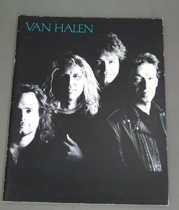 ★パンフ VAN HALEN/1989年日本公演★