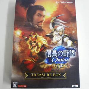 PC 信長の野望 Online 覚醒の章 トレジャーボックス TREASURE BOX for Windows オンライン専用 特典付き コーエーテクモゲームス 未使用品