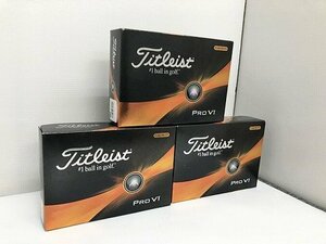 SPG66305相 ★未使用 3ダースセット★ Titleist タイトリスト PRO V1 2023年モデル ゴルフボール 直接お渡し歓迎