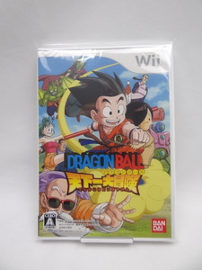 ☆4214 未開封品　ドラゴンボール 天下一大冒険 - Wii