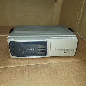 SONY ソニー CD CHANGER チェンジャー CDX-535RF マガジン無し 動作未確認 ジャンク