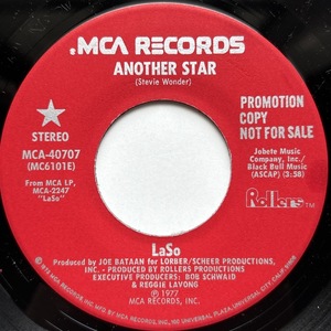 【試聴 7inch】LaSo / Another Star 7インチ 45 muro koco フリーソウル Joe Bataan Stevie Wonder