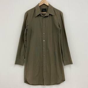 レア 初期 NumberNine ロング丈 長袖シャツ カーキ 3サイズ 本人期 Number Nine ナンバーナイン 宮下貴裕 VINTAGE archive 3030368