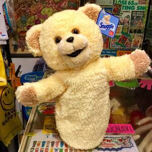 Snuggle ファーファ ハンド パペットドール ぬいぐるみ プラッシュ 人形 スナグル 柔軟剤 アメリカ キャラクター 雑貨 USA クマ BEAR 熊
