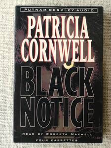 カセットテープ■patricia cornwell black notice■オーディオブック■パトリシアコーンウェル 検屍官 ケイ・スカーペッタ 警告