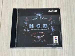 3DOソフト レアソフト N.O.B. ネオ オーガニック バイオフォーム SANYO サンヨー NOB レトロ ゲーム 希少 レア 売り切り！