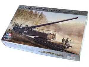 ホビーボス ドイツ陸軍280ｍｍK5(E)列車砲 レオパルド 1/72