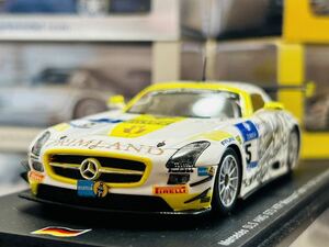 スパーク spark 1/43 Mercedes-Benz SLS AMG GT3-HTP Motorsport GmbH n°15 - 7th ADAC 24h Nurbrgring 2014 [SG134]