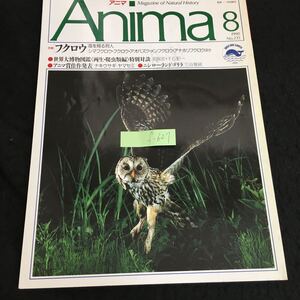 f-627 アニマ 8月号/No.215 特集フクロウ 株式会社平凡社 1990年発行※13