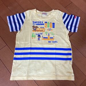 ミキハウス☆ オリジナル☆tシャツ☆120☆ORIGINAL☆半袖Tシャツ