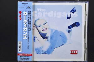 帯付 国内盤☆ THE CARDIGANS LIFE / カーディガンズ ライフ ■95年 11曲収録 CD アルバム ♪カーニヴァル,他 POCP-7020 歌詞対訳付 美品