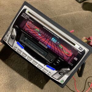 KENWOOD ケンウッド　DPX-4000 CD MD プレイヤー　カーオーディオ　 カーステレオ FM ラジオ