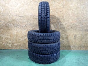 RB3208【送料無料165/65R14】4本 ダンロップ ウィンターマックス WM02 中古スタッドレス トール ルーミー タンク等 ≪即決≫