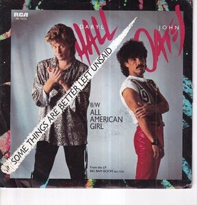 Daryl Hall John Oates - Some Things Are Better Left Unsaid / All American Girl (A) SF-Y240