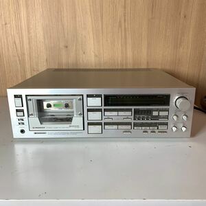 【G-2】 Pioneer CT-A9 カセットデッキ パイオニア オーディオ機器 ホルダー開閉不可 ソース音出し可能 ジャンク 2574-88