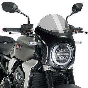 在庫あり Puig 3143H レトロフェアリング CB1000R NEO SPORTS CAFE (18-19) [カーボンプリント/スモーク] プーチ