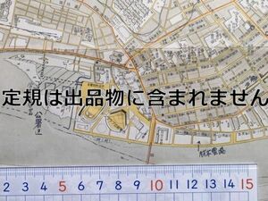 mc15【地図】新潟市 昭和14年頃 ※難有[初代新潟駅 白山球場 関屋競馬場 武徳会支部 異人池 日和山展望台 東宮記念碑 安進丸おけさ丸発着所