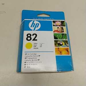 N6919【未使用】hp ヒューレットパッカード プリンターインク 82 イエロー 期限切れ