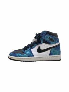 NIKE◆AIR JORDAN 1 RETRO HIGH OG_エアジョーダン 1 レトロ ハイ OG/24cm/BLU