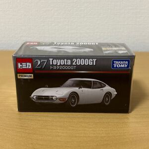 未開封 トミカプレミアム 27 トヨタ2000GT （1/59スケール トミカ 108917）