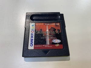 ケムコ KEMCO GAMEBOY COLOR ソフト シャドウゲイトリターン SHADOWGATE RETURNS ※ソフトのみ DMG-ASWJ-JPN