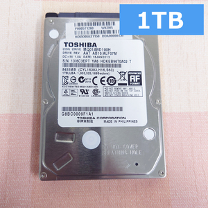 正常品 TOSHIBA 1TB(1000GB) 2.5インチ HDD 送料無料 