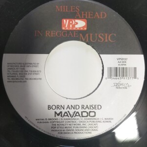 Mavado / They Fear Me B面Mavado/Born And Raised