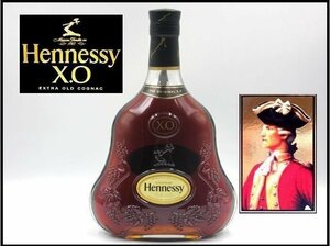 ★■【未使用品】 Hennessy ヘネシー XO 黒カップ クリアボトル ブランデー 700ml 40% 古酒 コレクション品