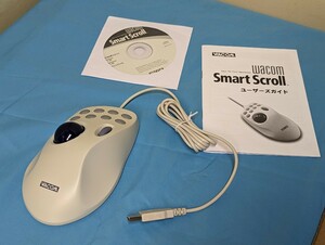 ほぼ未使用 認識OK USB接続 美品 WACOM SMART SCROLL スマートスクロール スマスク ワコム ペン タブレット アシスト入力デバイス