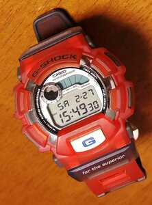 【動作正常】G-SHOCK ジーショック 98年Franceワールドカップ限定モデル DW-9500WF #レッド 電池交換済み